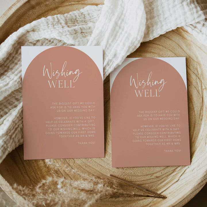 editable wishing well card, modern wedding invitation suite, editable wedding stationery, printable wedding stationery, modern wedding items, wedding save the dates