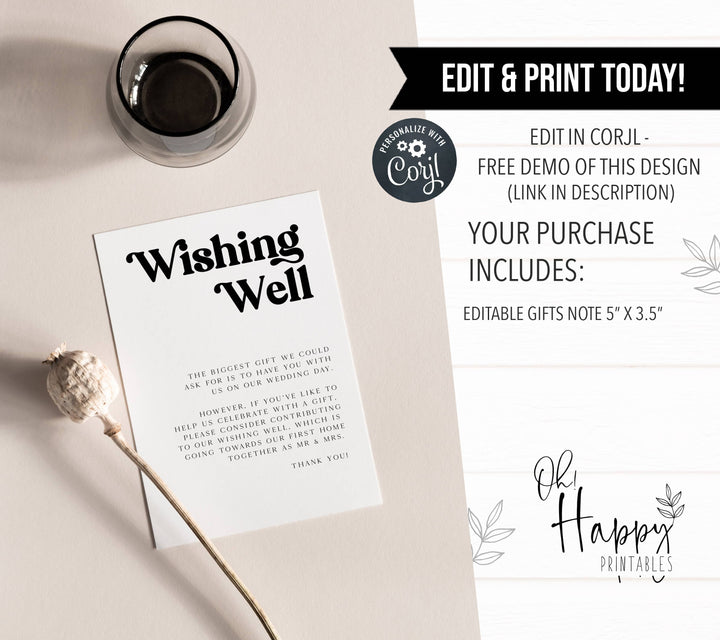 70s Style wedding invitation suite, editable wedding stationery, printable wedding stationery, modern wedding items, wedding save the dates