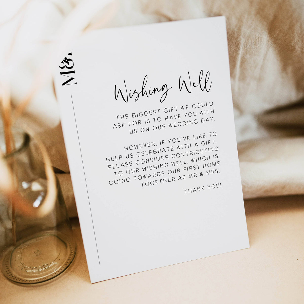 editable wishing well wedding card, printable wishing well wedding card, wedding party suite, editable wedding stationery