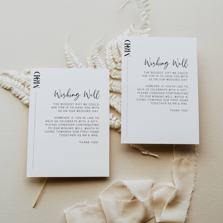 editable wishing well wedding card, printable wishing well wedding card, wedding party suite, editable wedding stationery