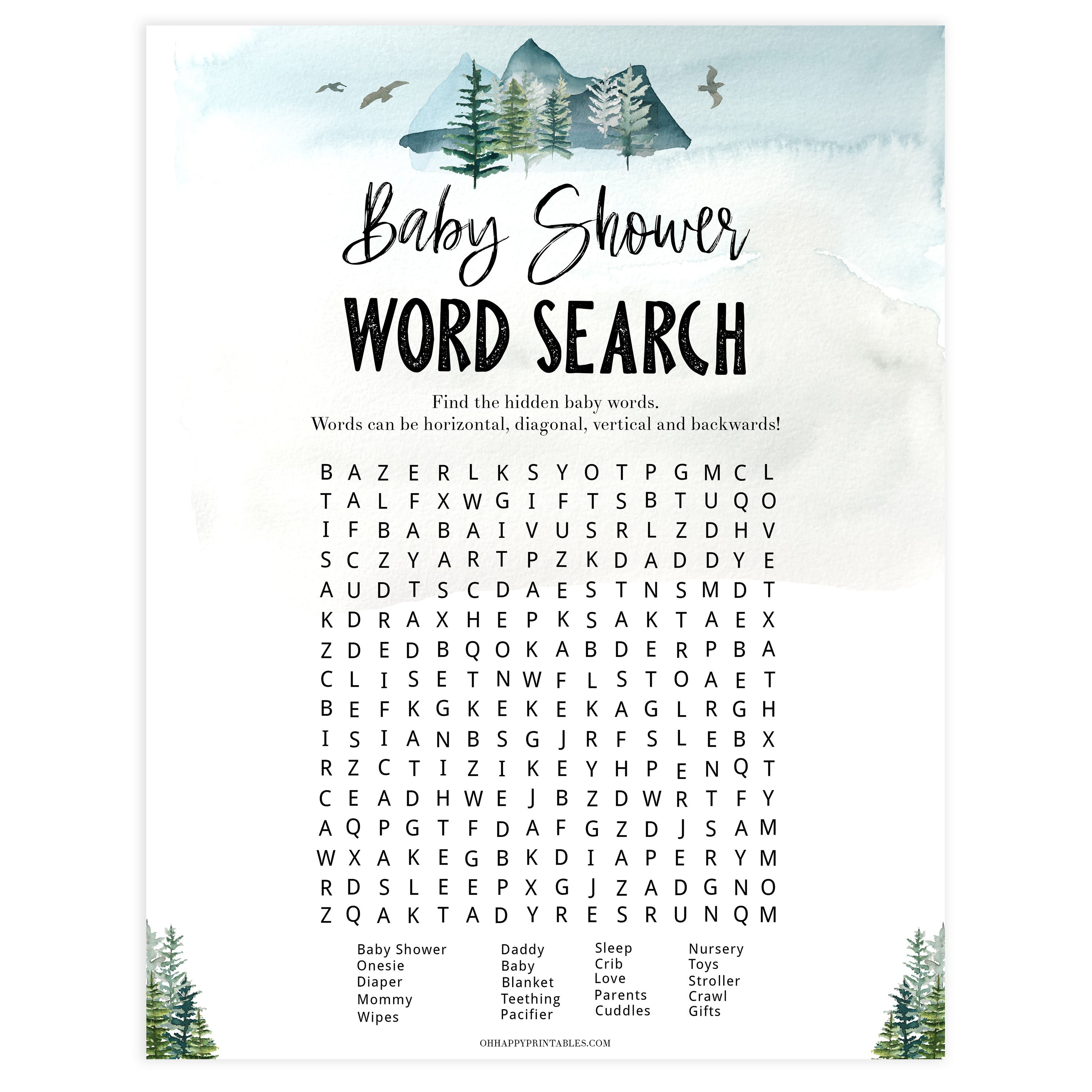 baby shower word search game, Printable baby shower games, adventure awaits baby games, baby shower games, fun baby shower ideas, top baby shower ideas, adventure awaits baby shower, baby shower games, fun adventure baby shower ideas