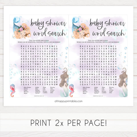baby shower word search game, Printable baby shower games, little mermaid baby games, baby shower games, fun baby shower ideas, top baby shower ideas, little mermaid baby shower, baby shower games, pink hearts baby shower ideas