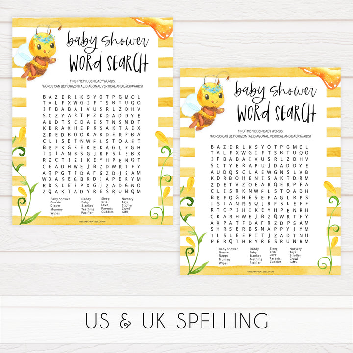 baby shower word search game, baby word search, Printable baby shower games, mommy bee fun baby games, baby shower games, fun baby shower ideas, top baby shower ideas, mommy to bee baby shower, friends baby shower ideas