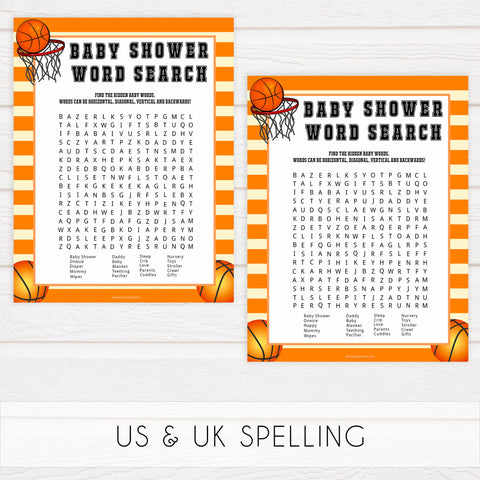 baby shower word search, baby word search game, Printable baby shower games, basketball fun baby games, baby shower games, fun baby shower ideas, top baby shower ideas, basketball baby shower, basketball baby shower ideas