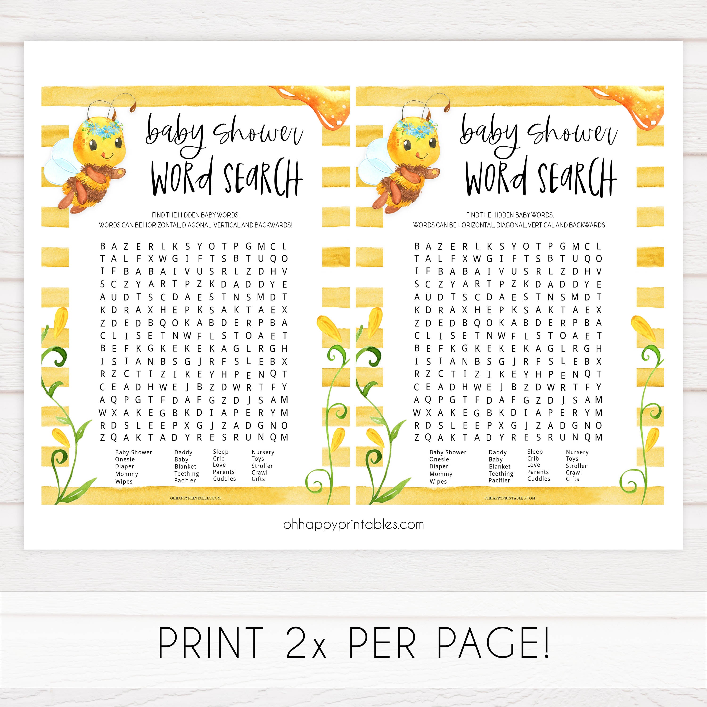 baby shower word search game, baby word search, Printable baby shower games, mommy bee fun baby games, baby shower games, fun baby shower ideas, top baby shower ideas, mommy to bee baby shower, friends baby shower ideas