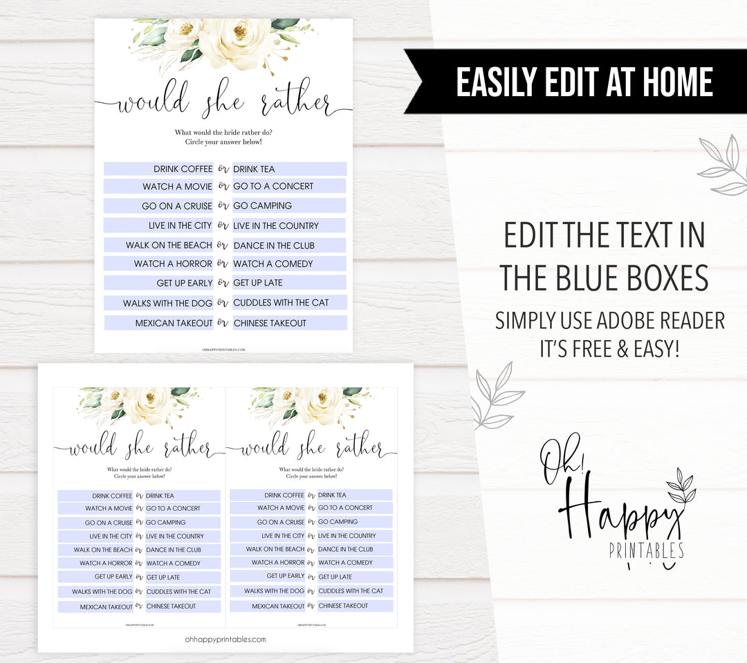 4 bridal shower games, Printable bridal shower games, floral bridal shower, floral bridal shower games, fun bridal shower games, bridal shower game ideas, floral bridal shower