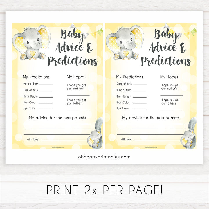 yellow elephant baby games, baby advice and predictions baby games, yellow baby games, elephant baby shower, fun baby games, top 10 baby games, popular baby games, printable baby games