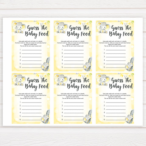 yellow elephant baby games, guess the baby birthday baby games, yellow baby games, elephant baby shower, fun baby games, top 10 baby games, popular baby games, printable baby games