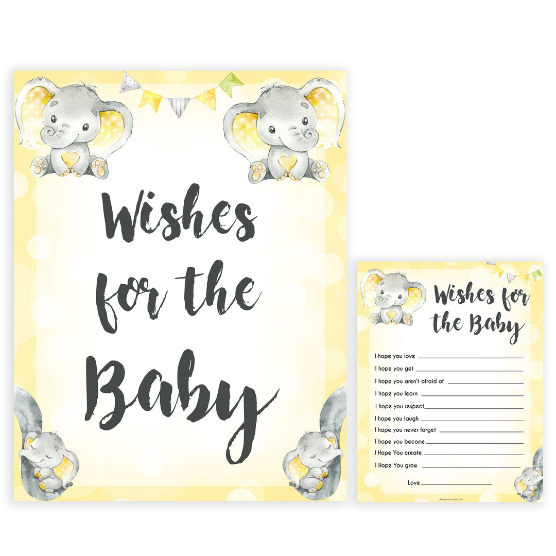 yellow elephant baby games, wishes for the baby  baby games, yellow baby games, elephant baby shower, fun baby games, top 10 baby games, popular baby games, printable baby games