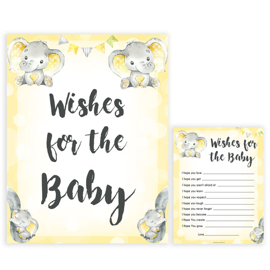 yellow elephant baby games, wishes for the baby  baby games, yellow baby games, elephant baby shower, fun baby games, top 10 baby games, popular baby games, printable baby games