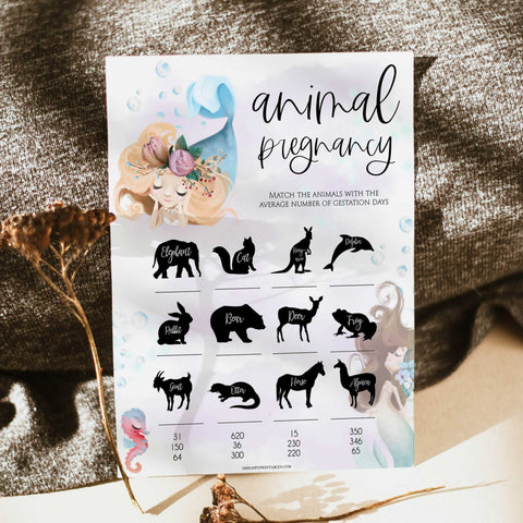 animal pregnancy baby game, Printable baby shower games, little mermaid baby games, baby shower games, fun baby shower ideas, top baby shower ideas, little mermaid baby shower, baby shower games, pink hearts baby shower ideas