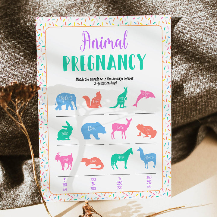Baby sprinkle games, animal pregnancy game, printable baby games, baby shower games, baby spring theme, popular baby games, fun baby games, baby shower ideas