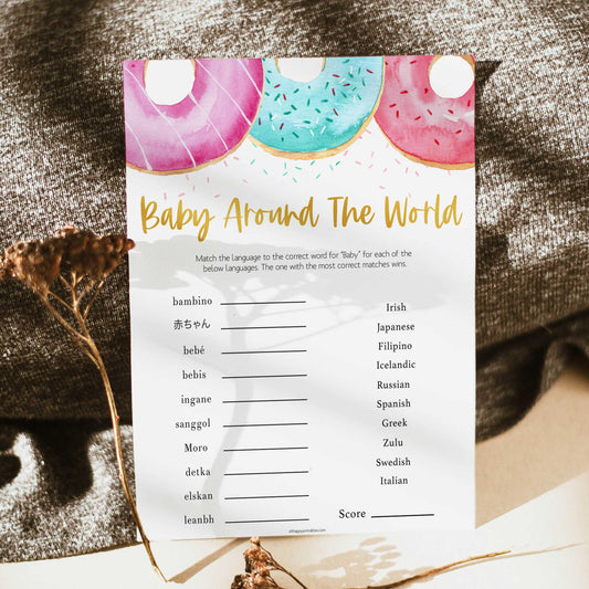 Baby Around The World - Donut