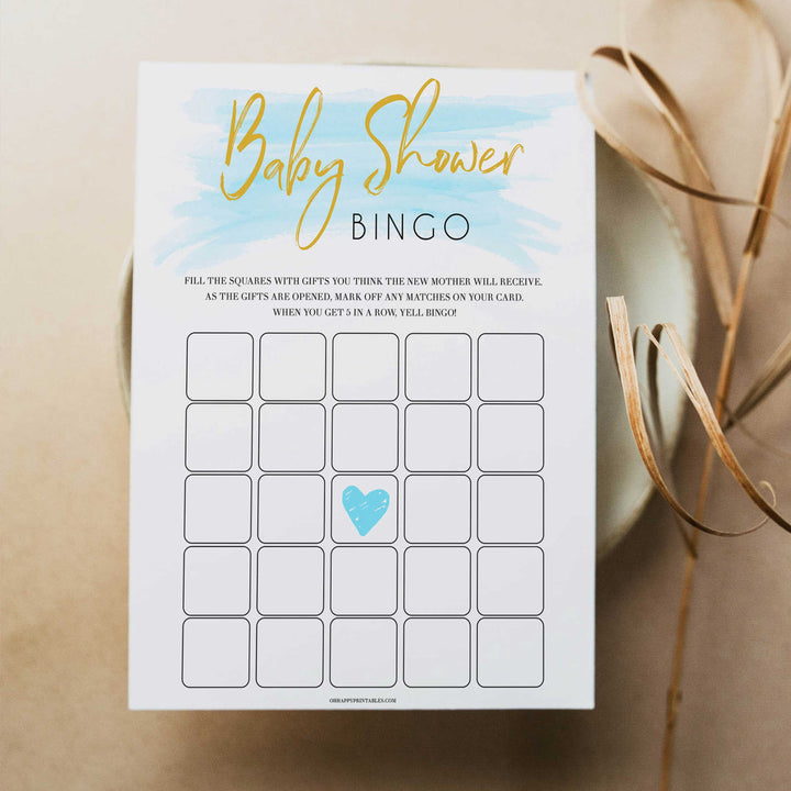 Blue swash, baby shower bingo baby games, baby shower games, printable baby games, fun baby games, boy baby shower games, baby games, fun baby shower ideas, baby shower ideas, boy baby games, blue baby shower