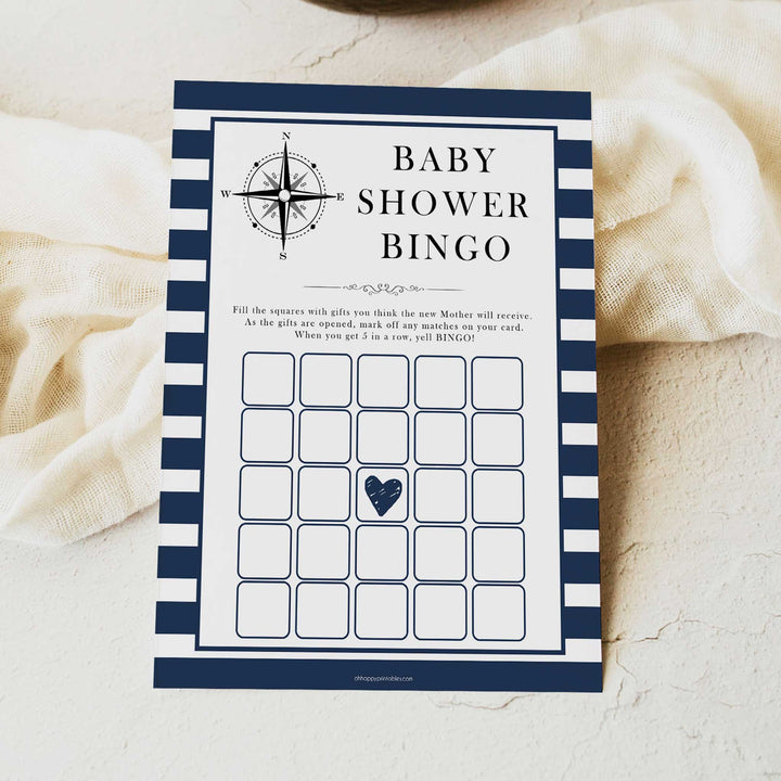 Nautical baby shower games, baby shower bingo baby shower games, printable baby shower games, baby shower games, fun baby games, popular baby shower games, sailor baby games, boat baby games