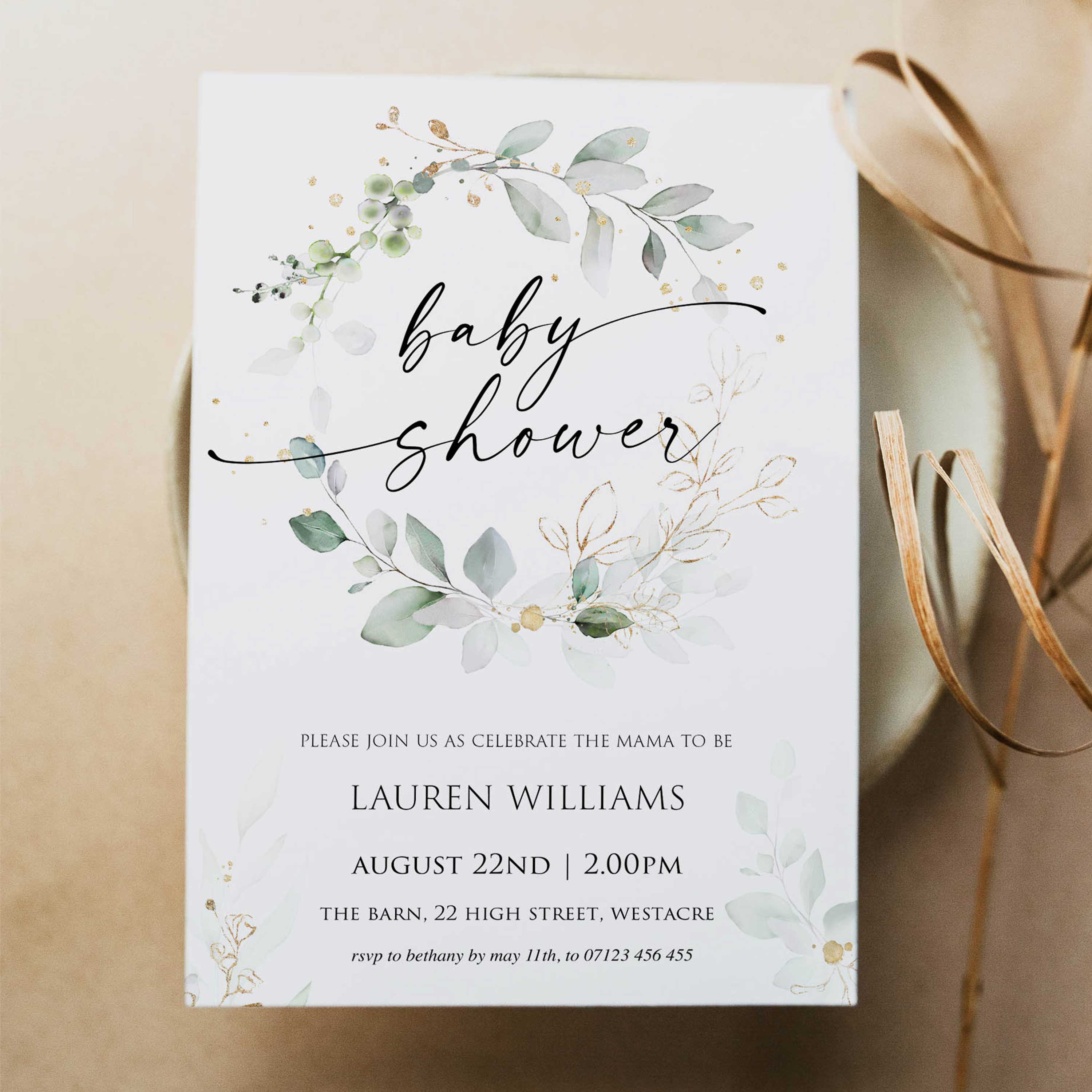 editable baby shower invite, floral baby shower invitation, floral baby shower, baby shower invites