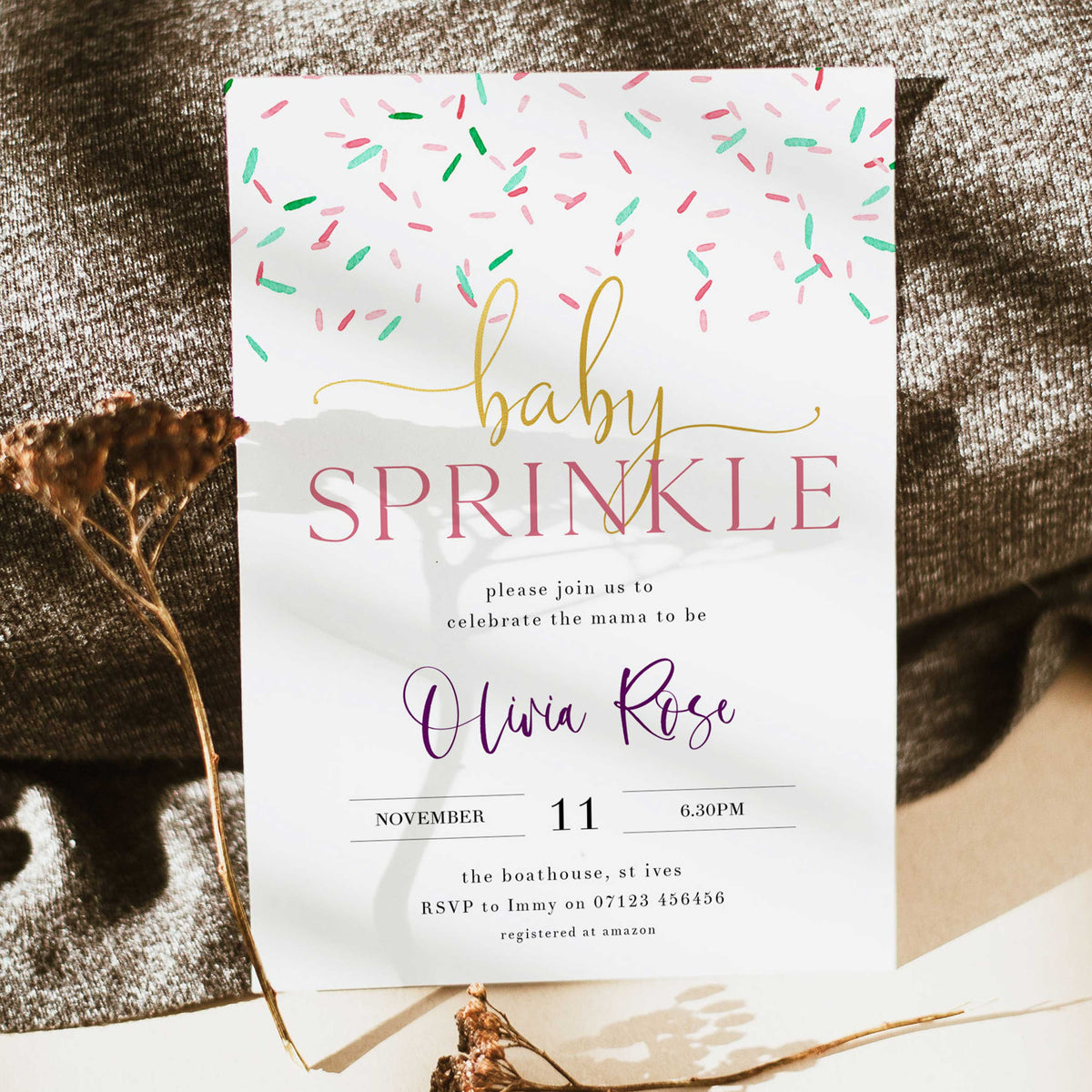 baby sprinkle baby shower invitations, printable baby shower invitations, editable baby shower invitations, mobile baby shower invitations, baby sprinkle theme