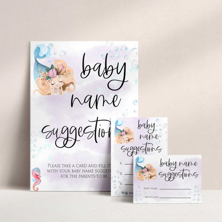 baby name suggestions game, Printable baby shower games, little mermaid baby games, baby shower games, fun baby shower ideas, top baby shower ideas, little mermaid baby shower, baby shower games, pink hearts baby shower ideas