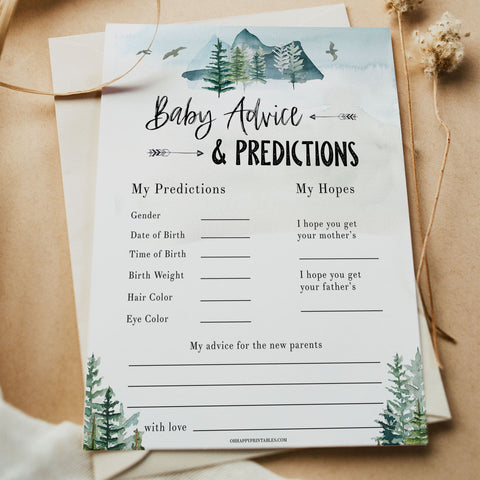 baby advice and predictions game, Printable baby shower games, adventure awaits baby games, baby shower games, fun baby shower ideas, top baby shower ideas, adventure awaits baby shower, baby shower games, fun adventure baby shower ideas