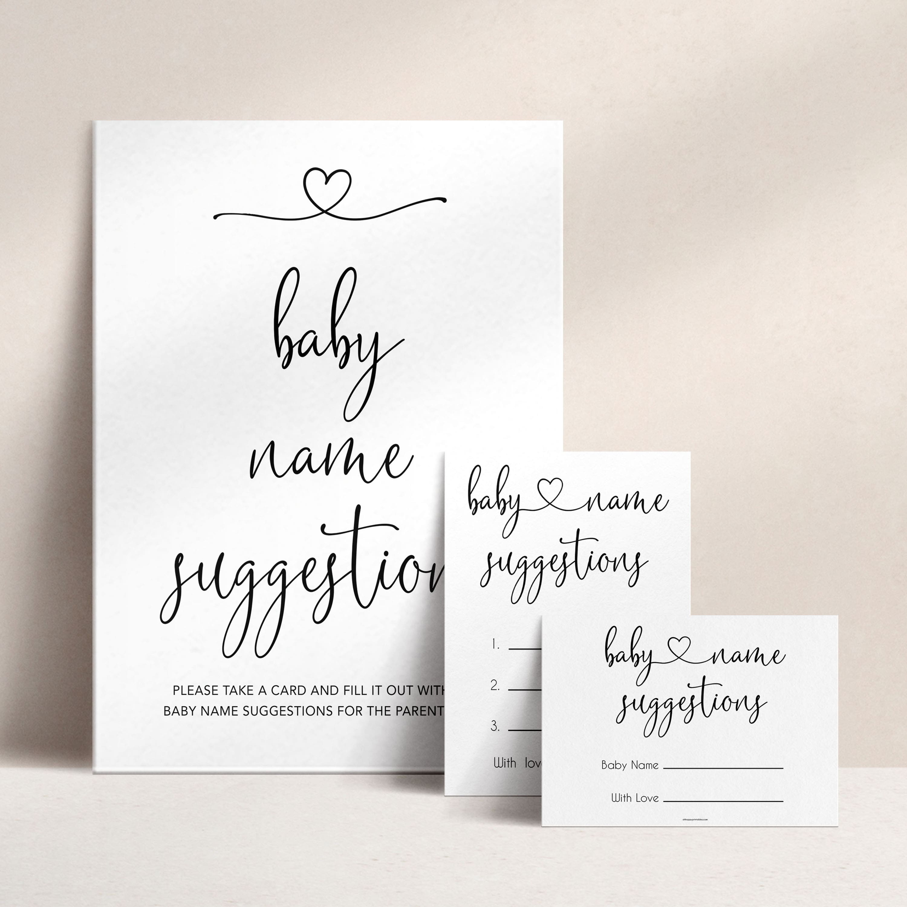 Left Right Game Printable Baby Shower Insert Names 20 Best Baby Shower
