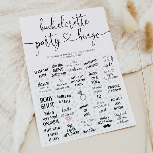 minimalist bachelorette games, bachelorette party bingo, bridal shower games bundle, dirty bridal games, printable bridal games, bridal shower games, hen party hames, bachelorette games