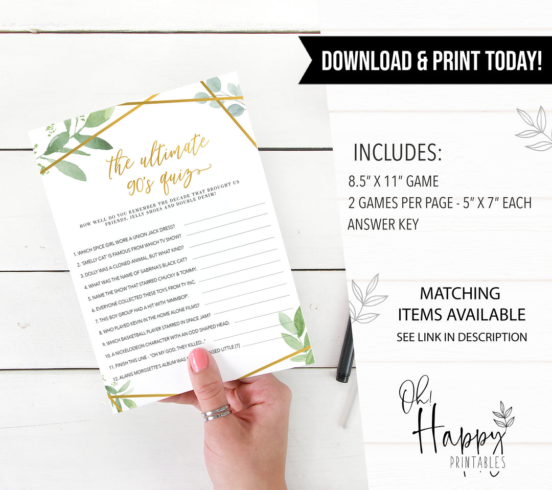 ultimate 90s quiz, 90s quiz game, Printable bachelorette games, friends bachelorette, friends hen party games, fun hen party games, bachelorette game ideas, friends adult party games, naughty hen games, naughty bachelorette games