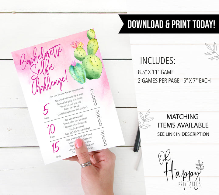 Bachelorette Selfie Challenge - Fiesta