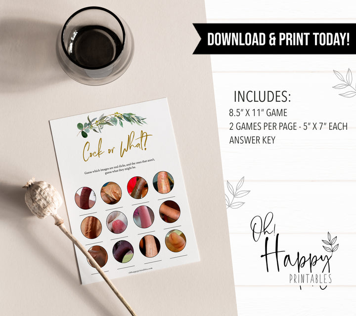 Cock or What - Eucalyptus Leaf