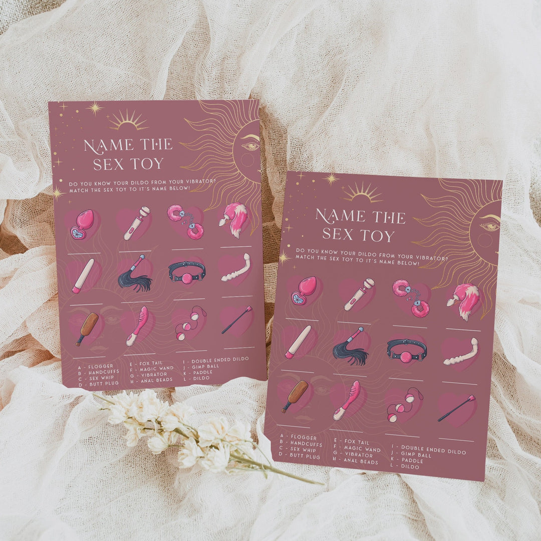 EDITABLE Name The Sex Toy Game - Celestial Bachelorette Games OhHappyPrintables EDITABLE Name The Sex Toy Game - Celestial Bachelorette Games OhHappyPrintables