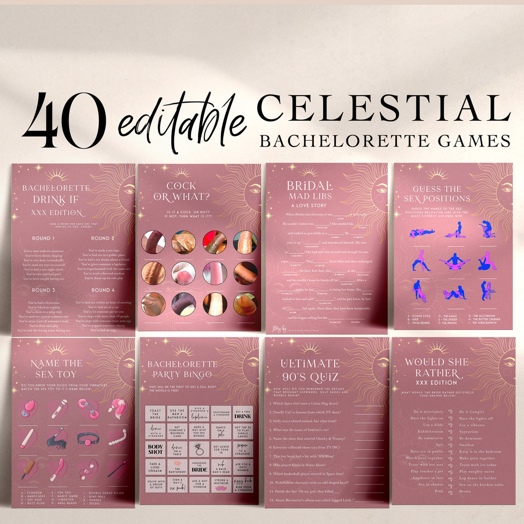 editable bachelorette games, printable bachelorette games, modern bachelorette games, popular bachelorette games