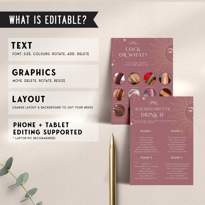 editable bachelorette games, printable bachelorette games, modern bachelorette games, popular bachelorette games