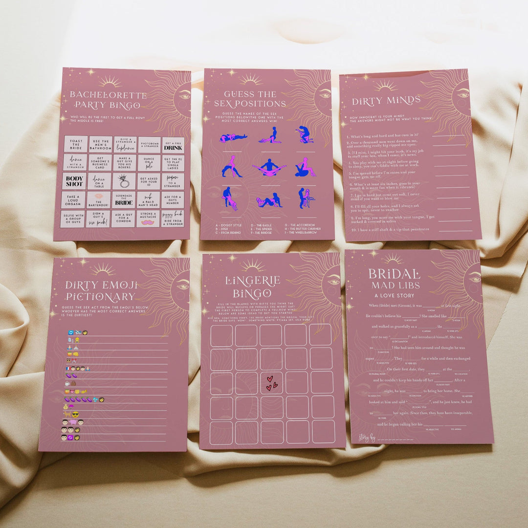 editable bachelorette games, printable bachelorette games, modern bachelorette games, popular bachelorette games