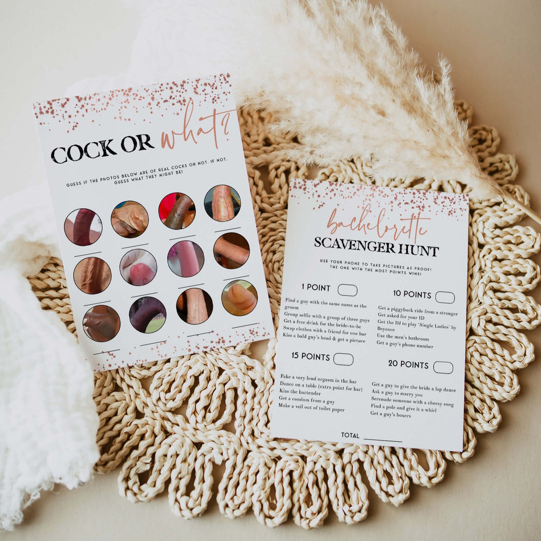 40 fully editable rose gold bachelorette party games, fully editable bachelorette games, rose gold bridal games