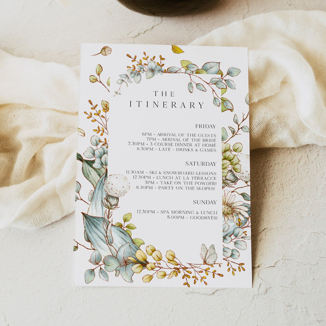 editable summer garden bachelorette weekend invitation, printable floral bachelorette weekend invitation, summer garden bridal theme