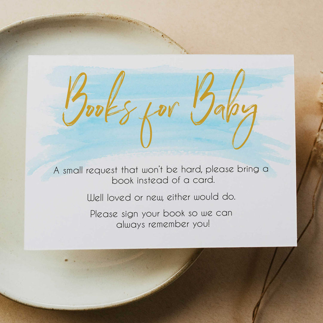 Books for baby, bring a book baby shower insert, printable baby shower ideas, baby games, blue swash baby shower games, fun baby shower ideas