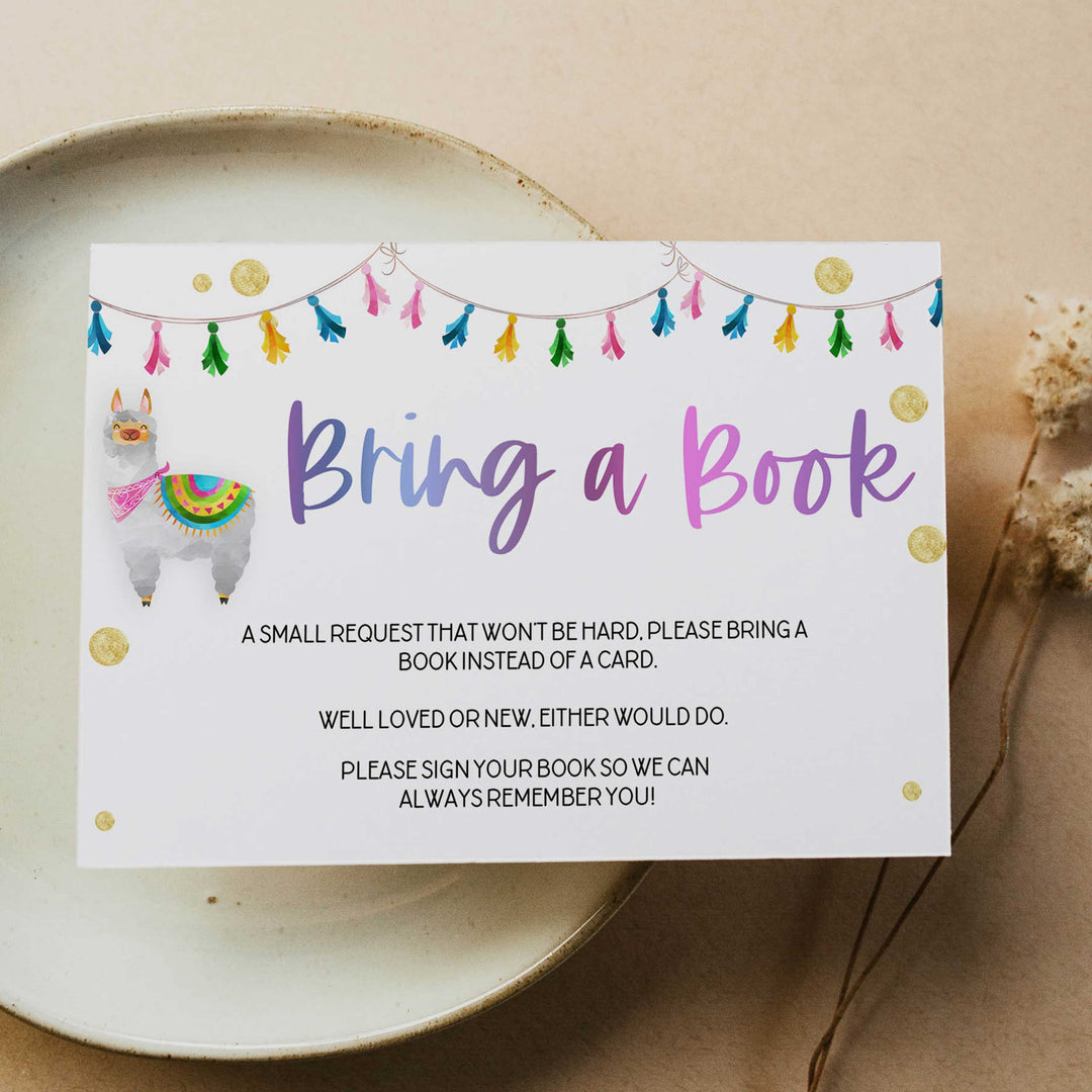 books for baby, baby bring a book, Printable baby shower games, llama fiesta fun baby games, baby shower games, fun baby shower ideas, top baby shower ideas, Llama fiesta shower baby shower, fiesta baby shower ideas