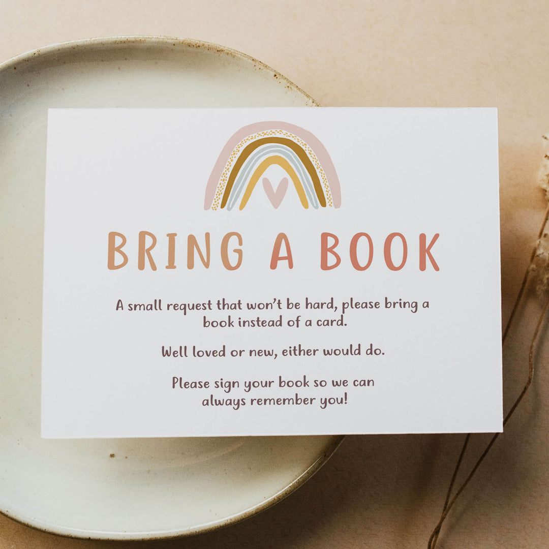 bring a book, Printable baby shower games, boho rainbow baby games, baby shower games, fun baby shower ideas, top baby shower ideas, boho rainbow baby shower, baby shower games, fun boho rainbow baby shower ideas