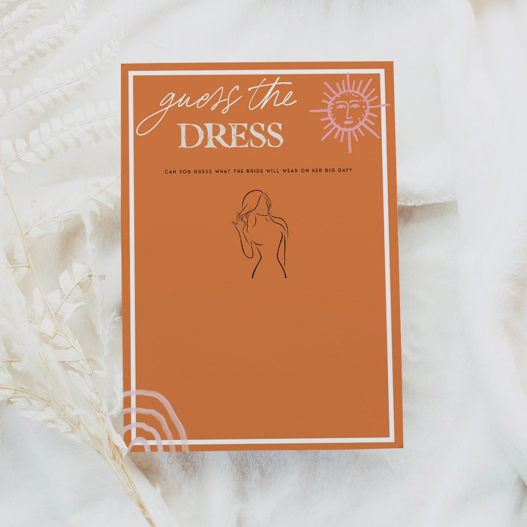 EDITABLE Guess The Dress Game