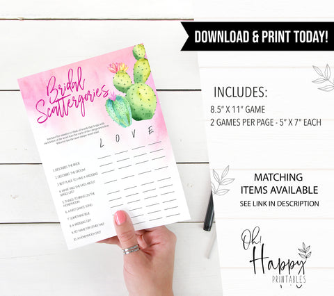 Bridal Scattergories - Fiesta