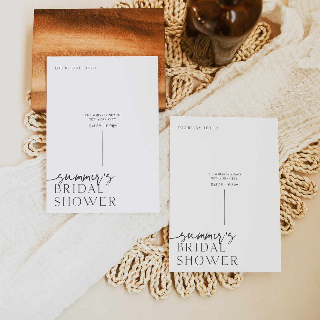 Fully editable, printable and mobile bachelorette invitation and welcome signs with a modern minimalist design. Perfect for a modern minimalist Bachelorette themed party