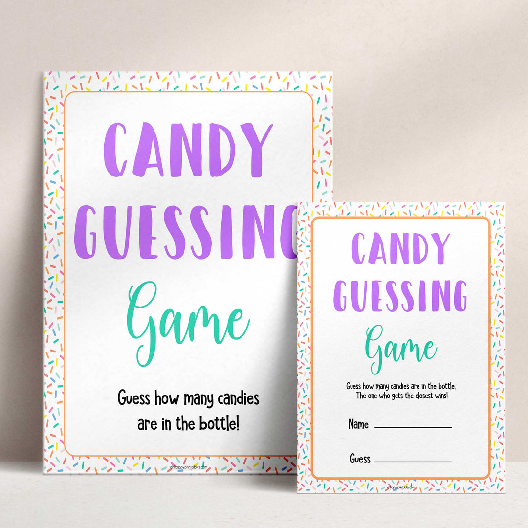 candy guessing game, Printable baby shower games, baby sprinkle fun baby games, baby shower games, fun baby shower ideas, top baby shower ideas, sprinkle shower baby shower, friends baby shower ideas