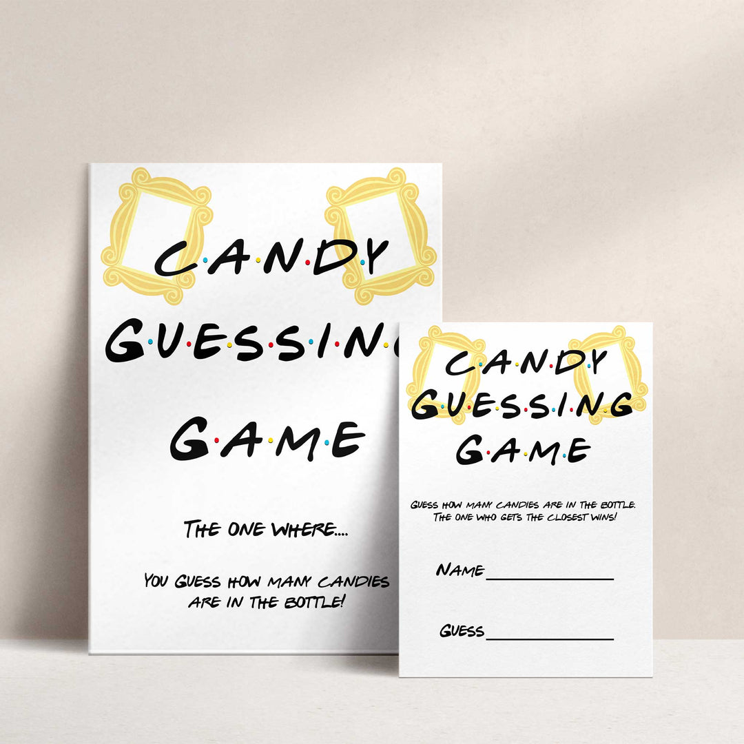 candy guessing game, Printable baby shower games, friends fun baby games, baby shower games, fun baby shower ideas, top baby shower ideas, friends baby shower, friends baby shower ideas