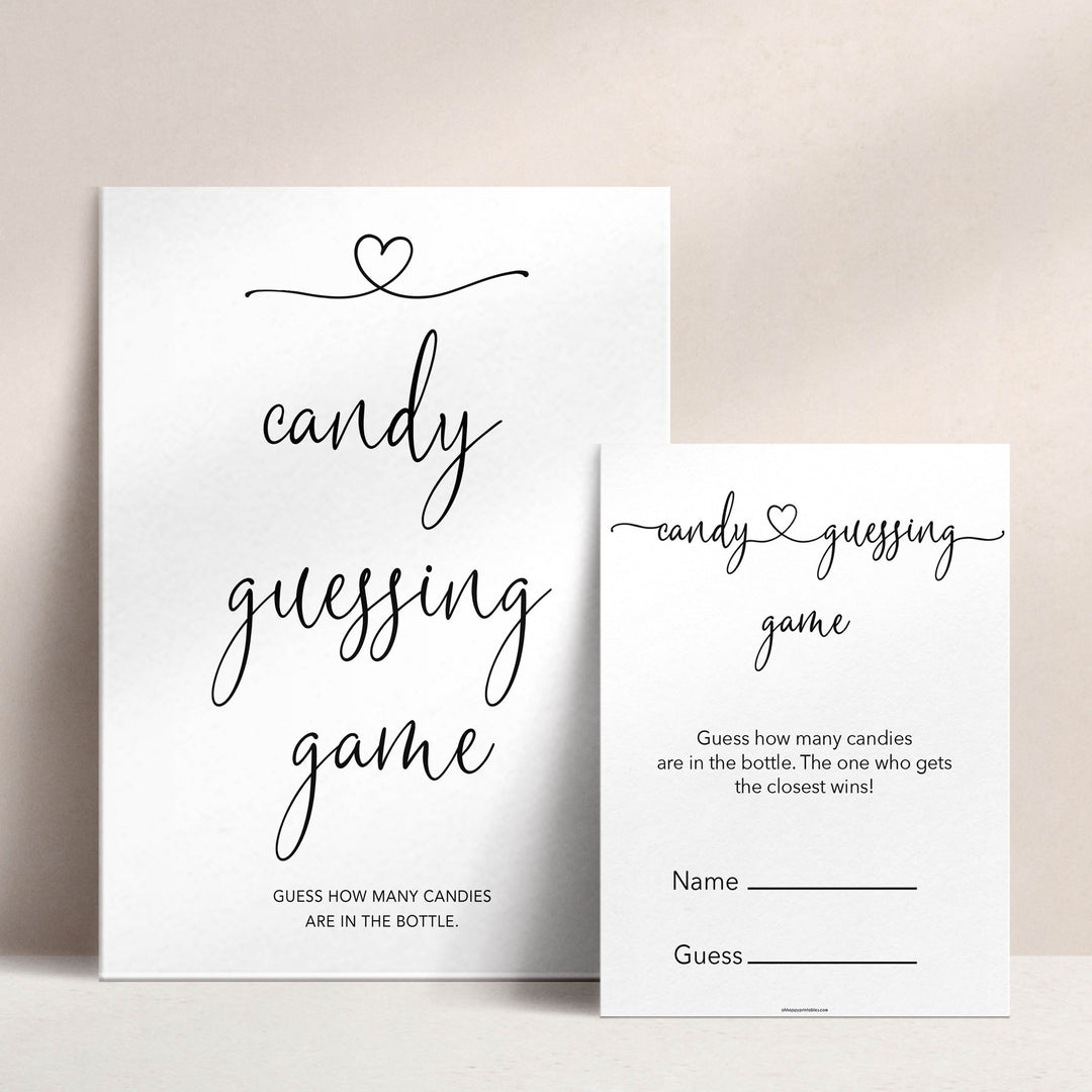 Minimalist baby shower games, candy guessing game baby games, 10 baby game bundles, fun baby games, printable baby games, top baby games, popular baby games, labor or porn games, neutral baby games, gender reveal games