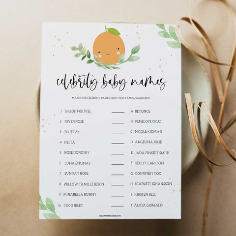 celebrity baby names game, Printable baby shower games, little cutie baby games, baby shower games, fun baby shower ideas, top baby shower ideas, little cutie baby shower, baby shower games, fun little cutie baby shower ideas
