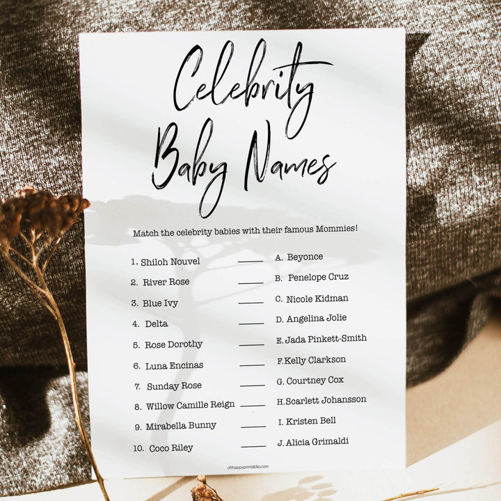 gender neutral baby shower games, celebrity baby names baby games, printable baby shower, popular baby games, fun baby games, baby shower games