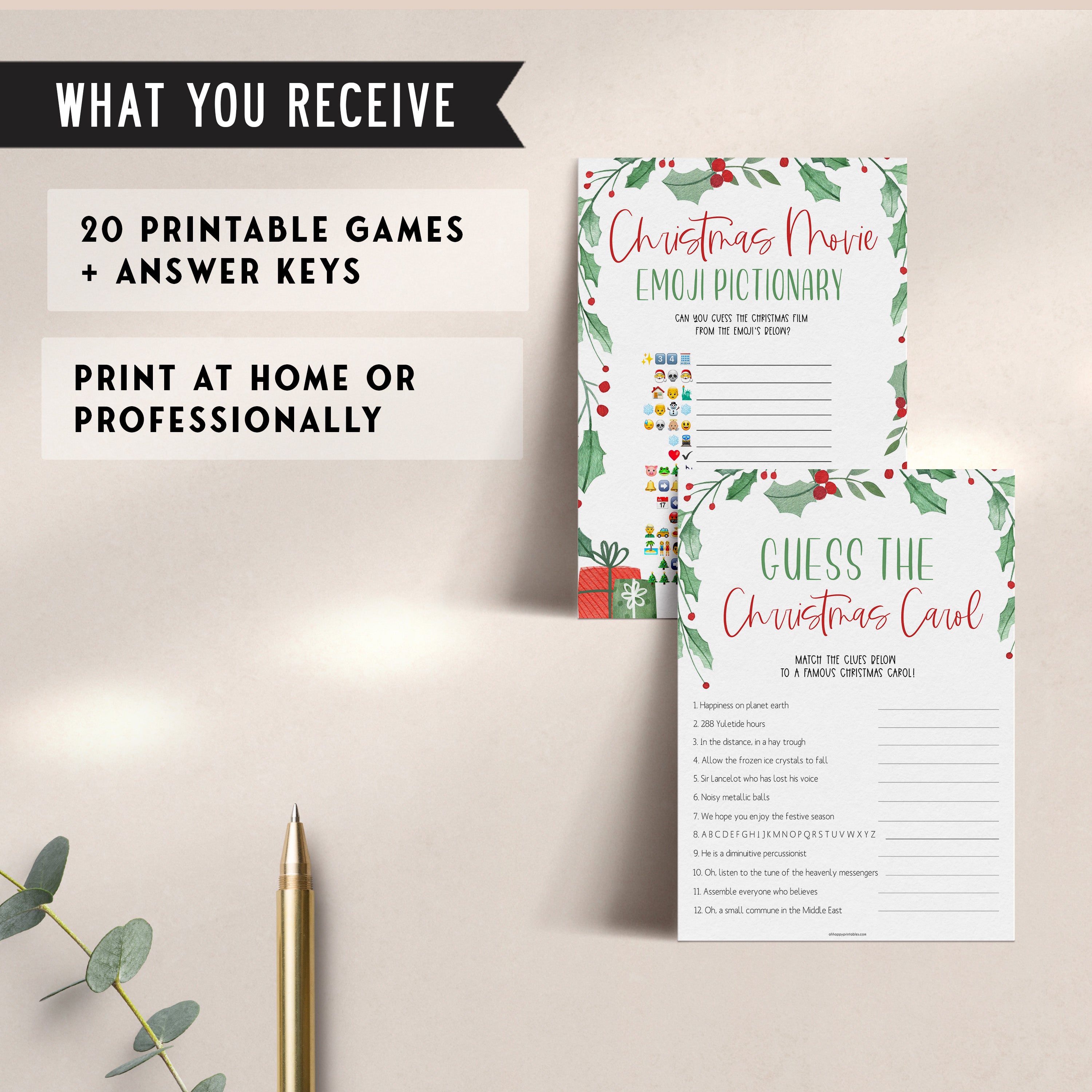20 fun Christmas party games. 20 of the bets christmas party games for that festive fun