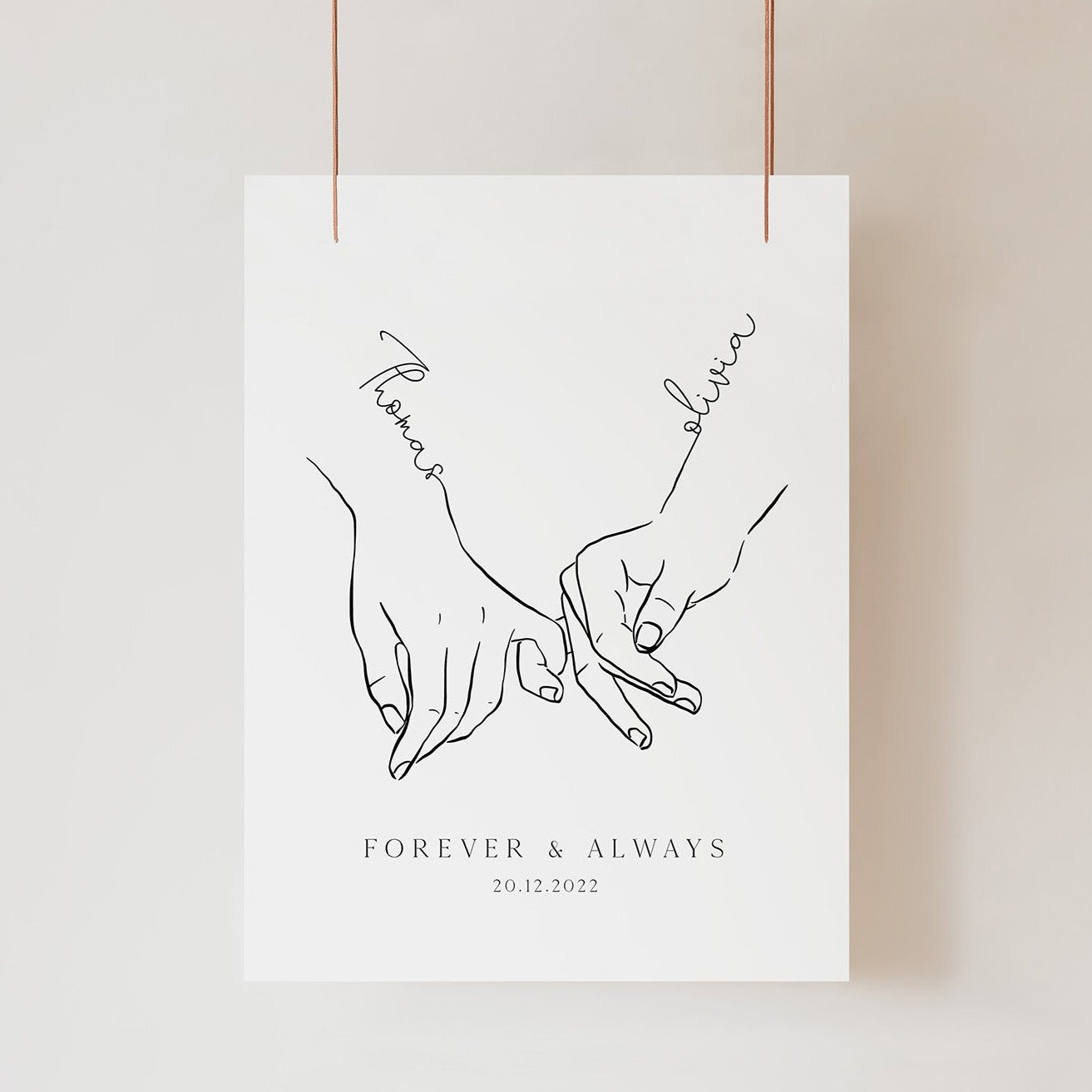 couples love hand art, gifts for her, gifts for him, wedding gifts anniversary gifts 