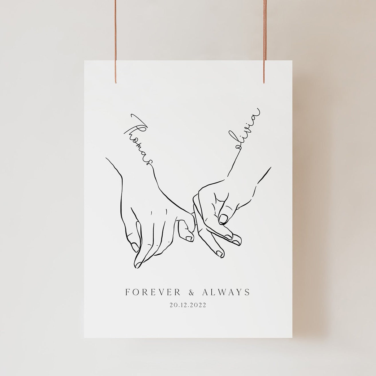 Couples Love Hands - Couples Gifts – OhHappyPrintables