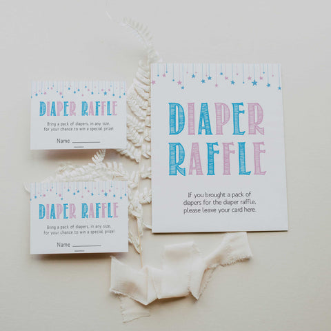 Gender reveal baby games, diaper raffle baby game, gender reveal shower, fun baby games, gender reveal ideas, popular baby games, best baby games, printable baby games, gender reveal baby games