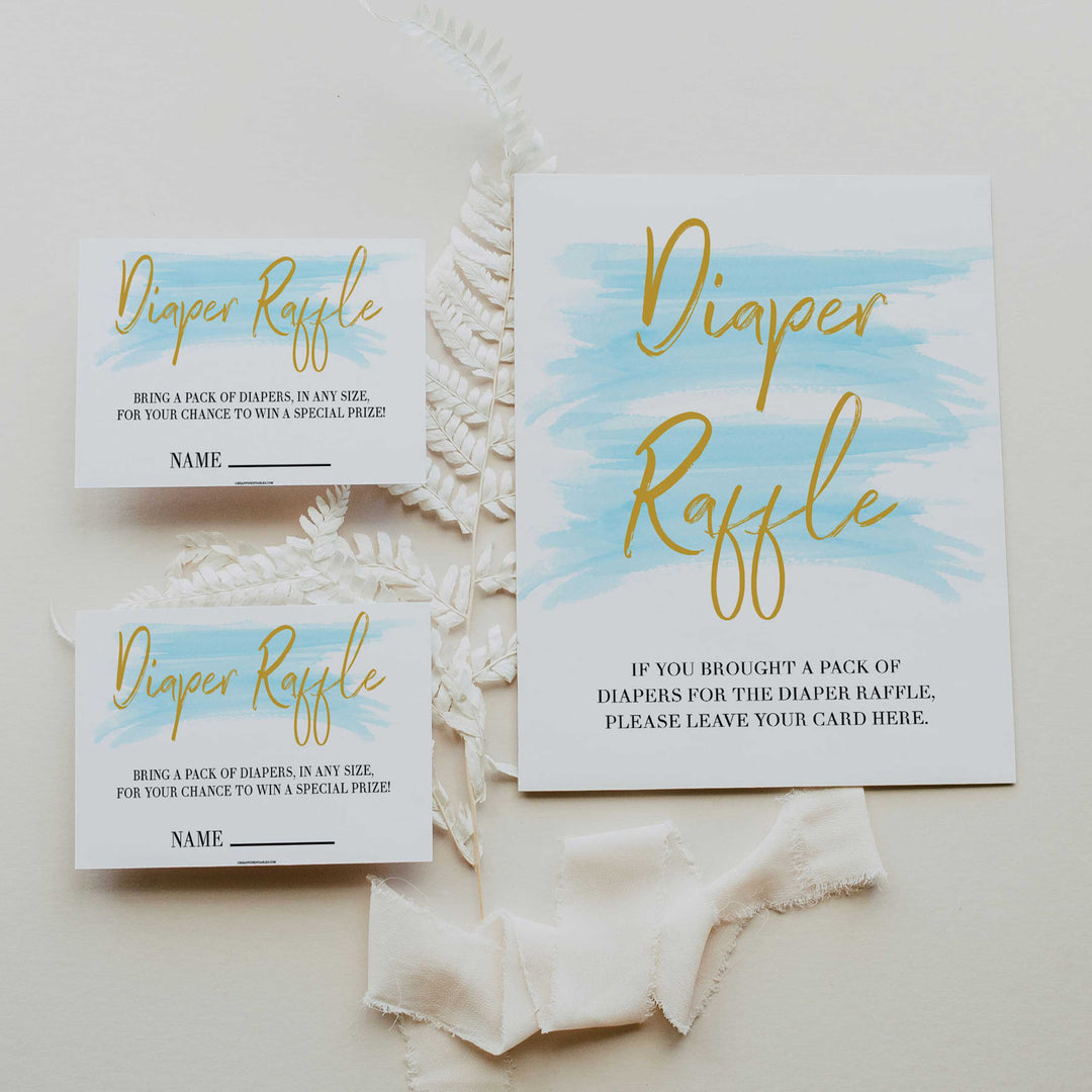 Blue swash, diaper raffle baby games, baby shower games, printable baby games, fun baby games, boy baby shower games, baby games, fun baby shower ideas, baby shower ideas, boy baby games, blue baby shower